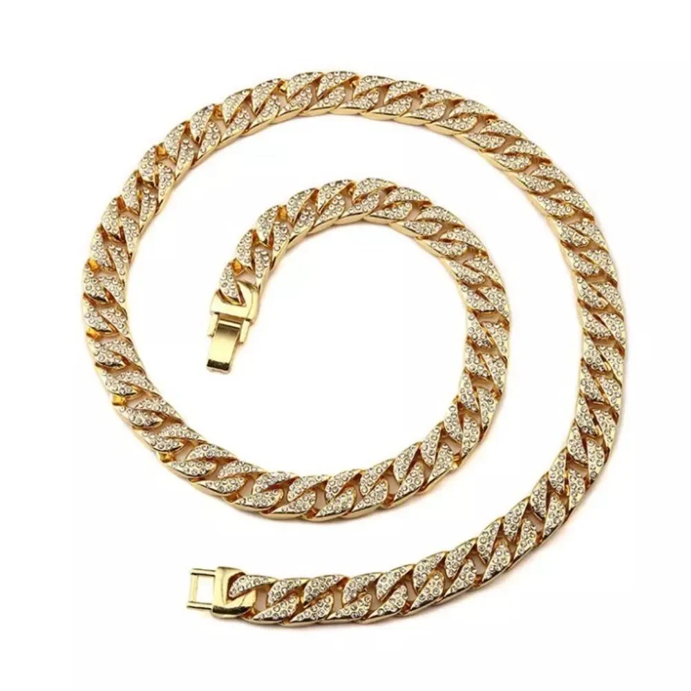 30" Fully Iced Out Cuban Link Chain - Picture 3 of 4